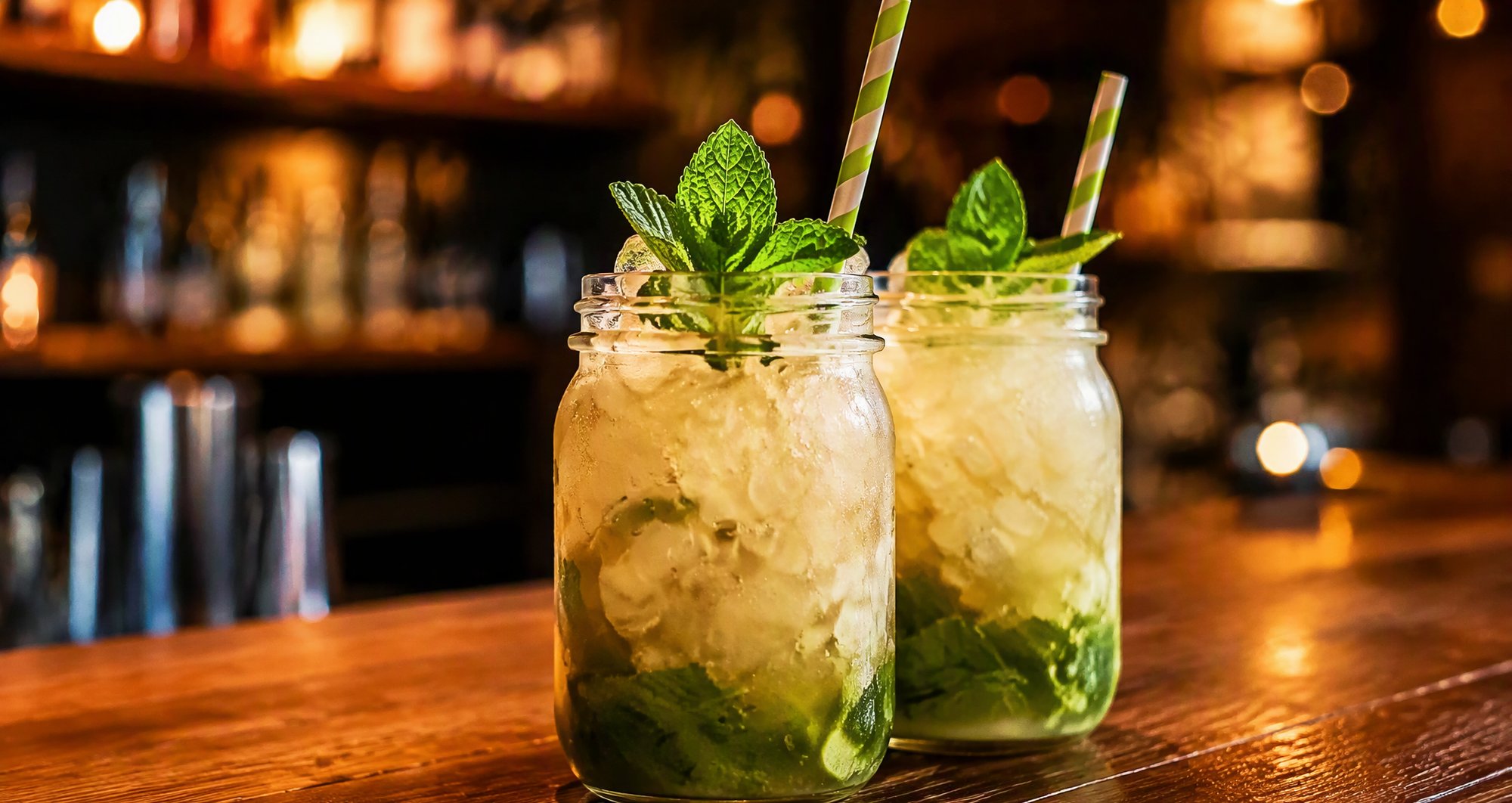 Fresh mojitos at The Steakhouse bar